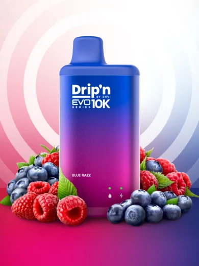 dripn evo bluerazz vape scaled