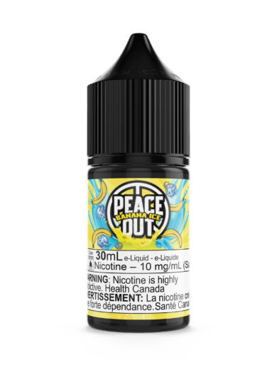 peace out ejuice 30ml banana ice
