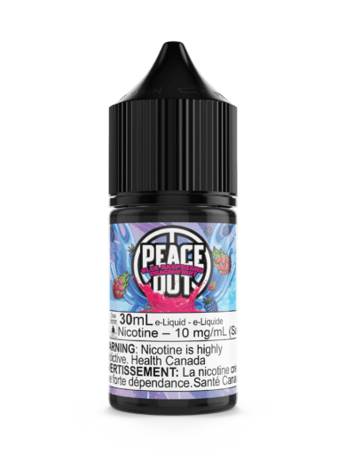 peace out ejuice 30ml blue raspberry dragonfruit
