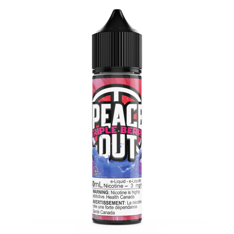 Peace out ejuices  triple berry ejuice product image