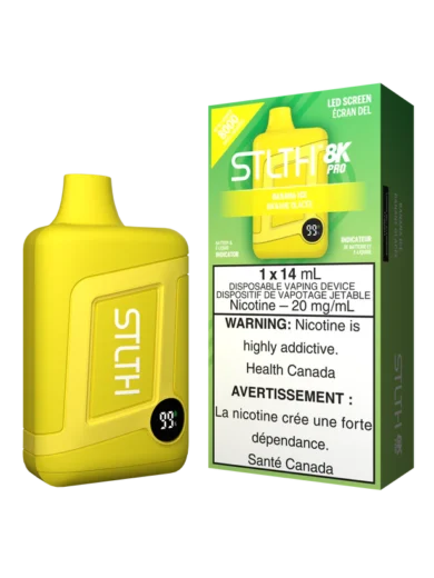 stlth 8k pro vape banana ice