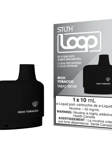 stlth loop juicy rich tobacco