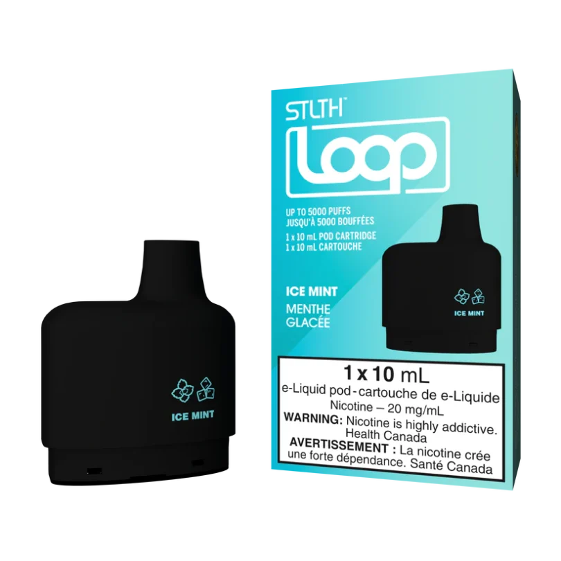 Stlth loop pods  icemint vape product image