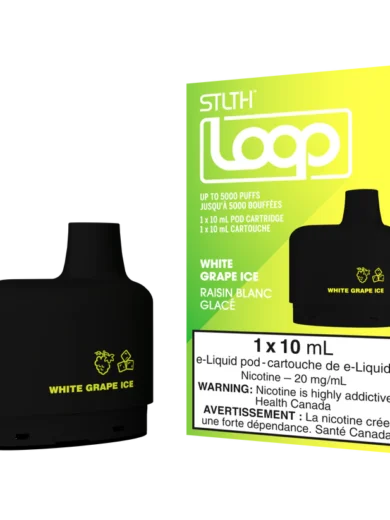 stlth loop white grape ice