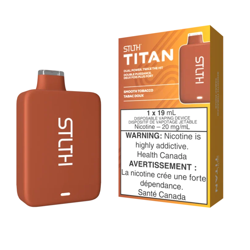 Stlth titan vapes  smooth tobacco vape product image