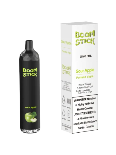 boomstick vapes sour apple