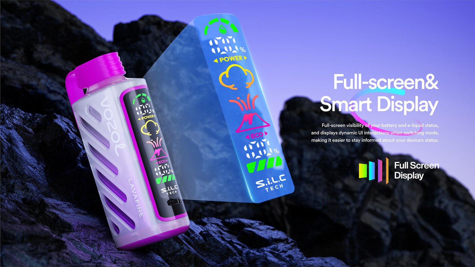 Banner of Vozol Gear Power disposable vapes product