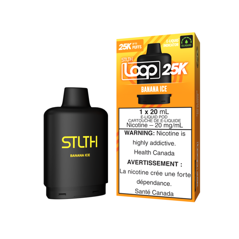 Product image of stlth loop 25k at vapedaddy  distributor's website.