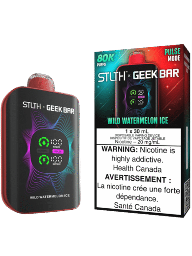product image of stlth x geek bar 80k in wild watermelon ice flavor