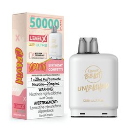 Level X Unleashed G2 Ultra 50k pods distributor in Canada